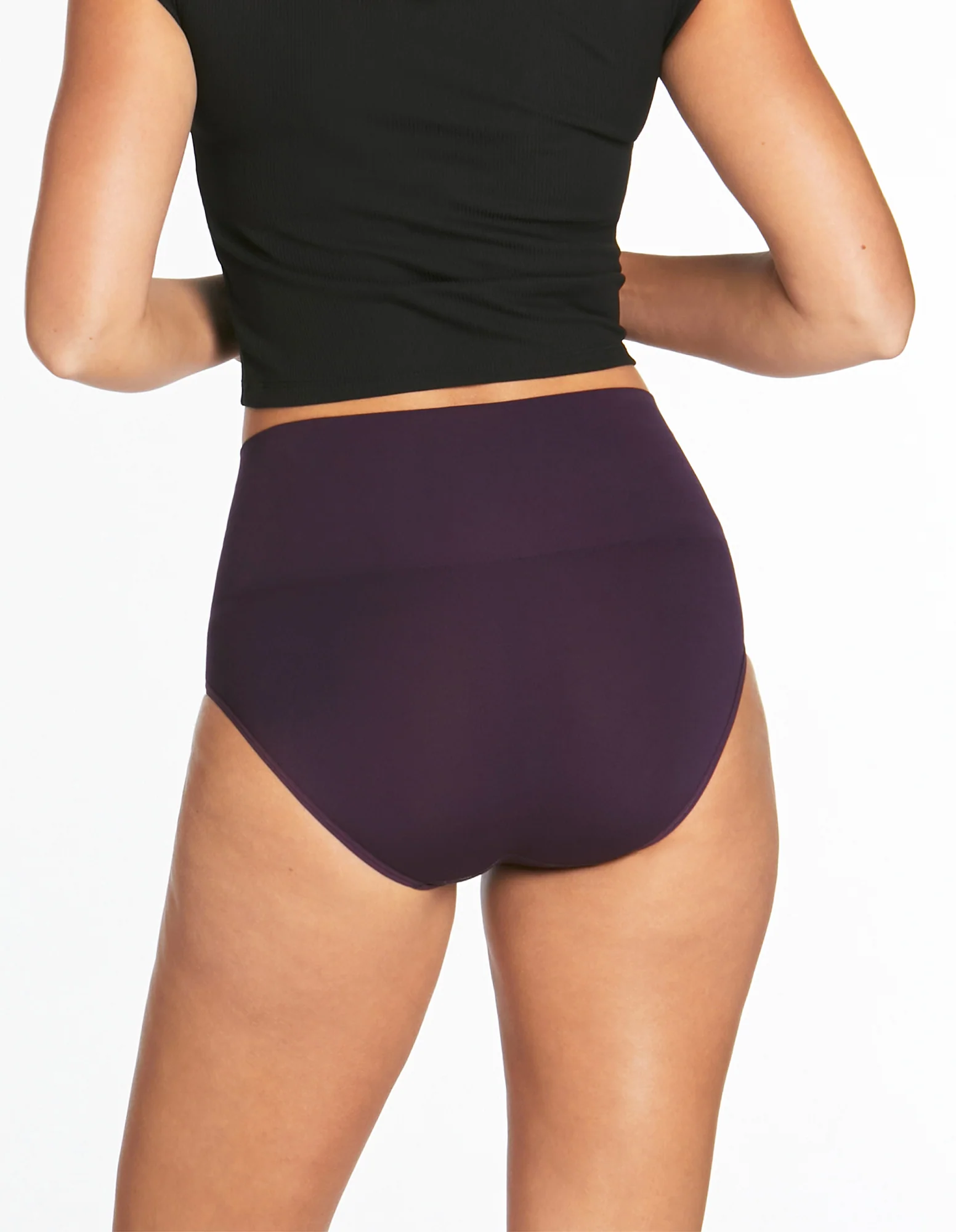 2 Pack Seamless Smoothies Full Brief - Indigo/Pink Pearl - Image 4