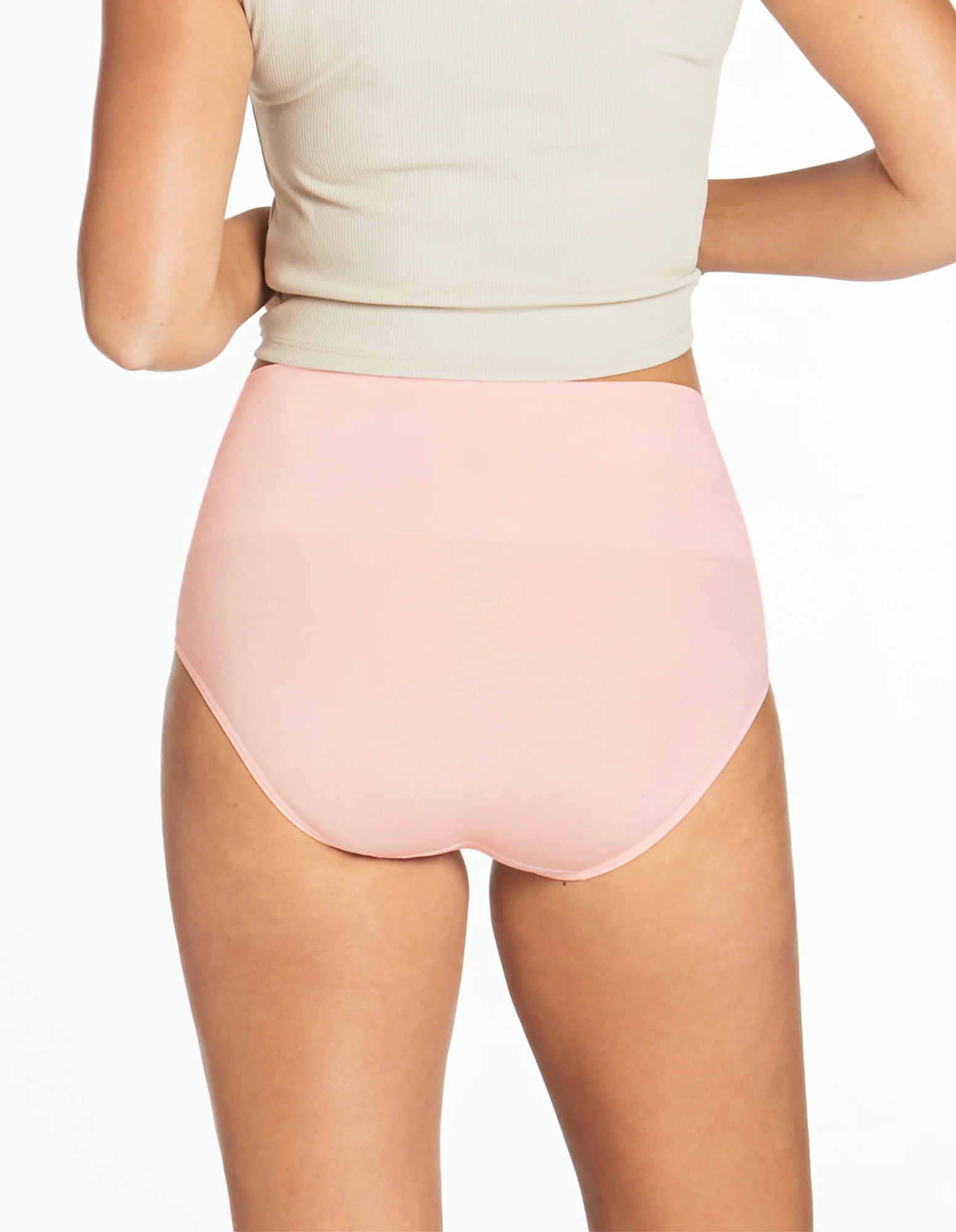 2 Pack Seamless Smoothies Full Brief - Indigo/Pink Pearl - Image 7
