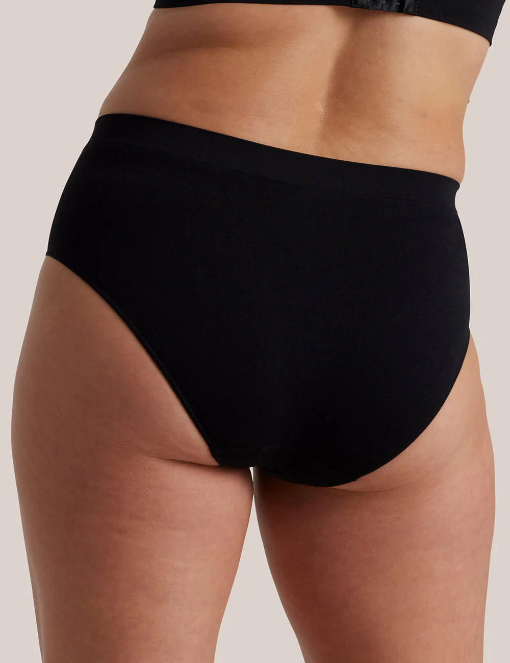 Bare Essentials Midi Brief - Black - Image 3