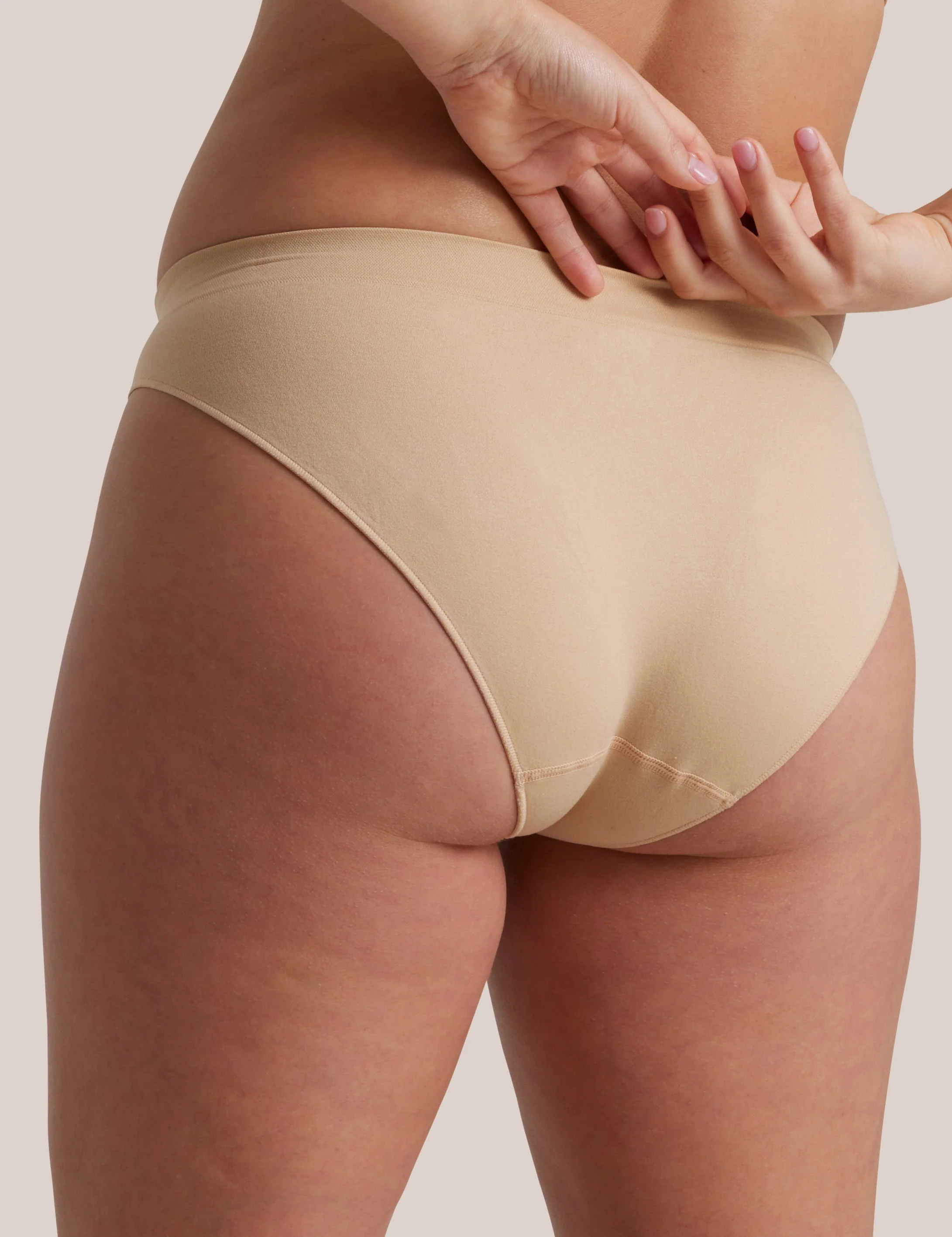 Bare Essentials Bikini Brief - Rose Beige - Image 3