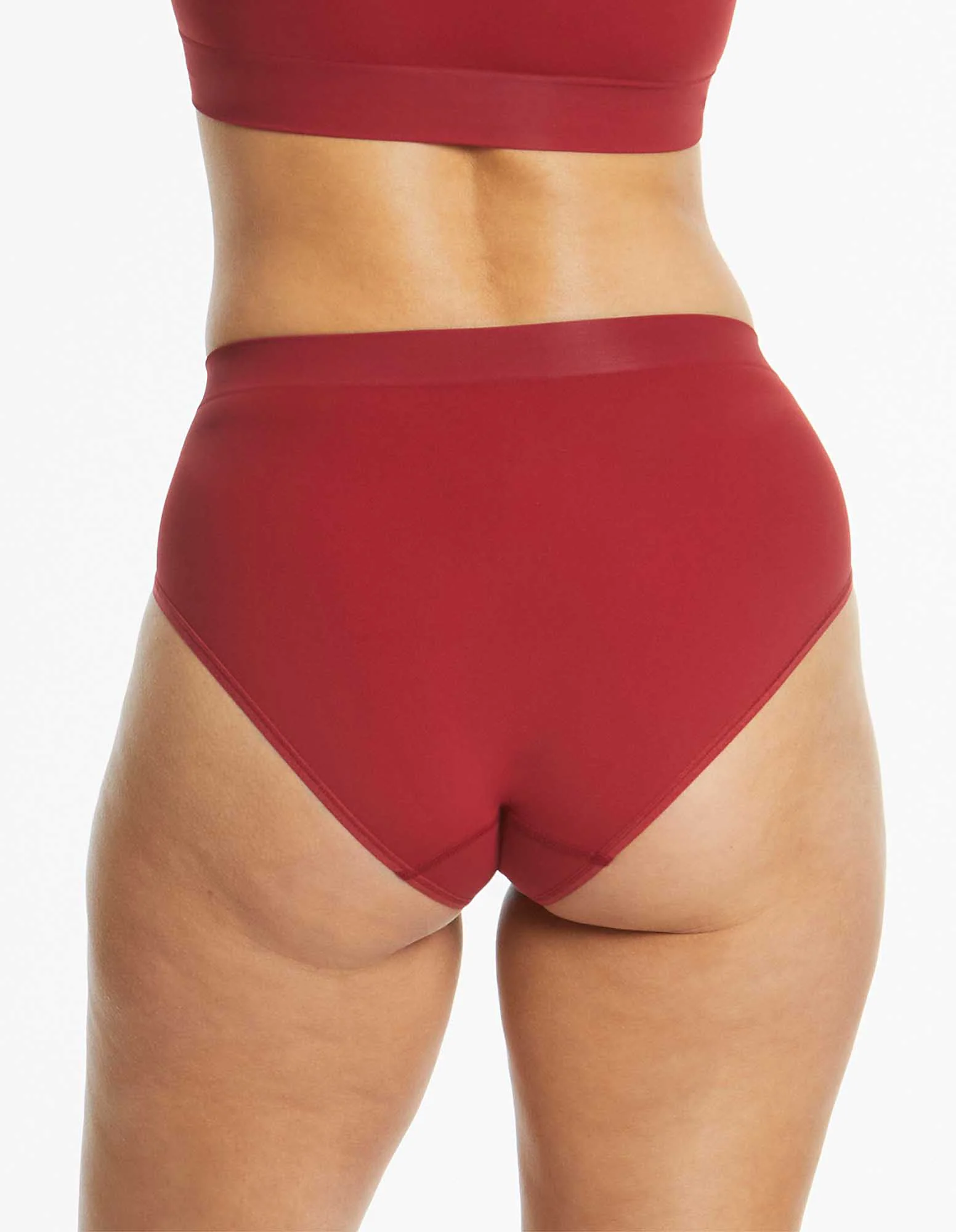 Bondi Bare Hi Cut Brief - Scarlet - Image 3