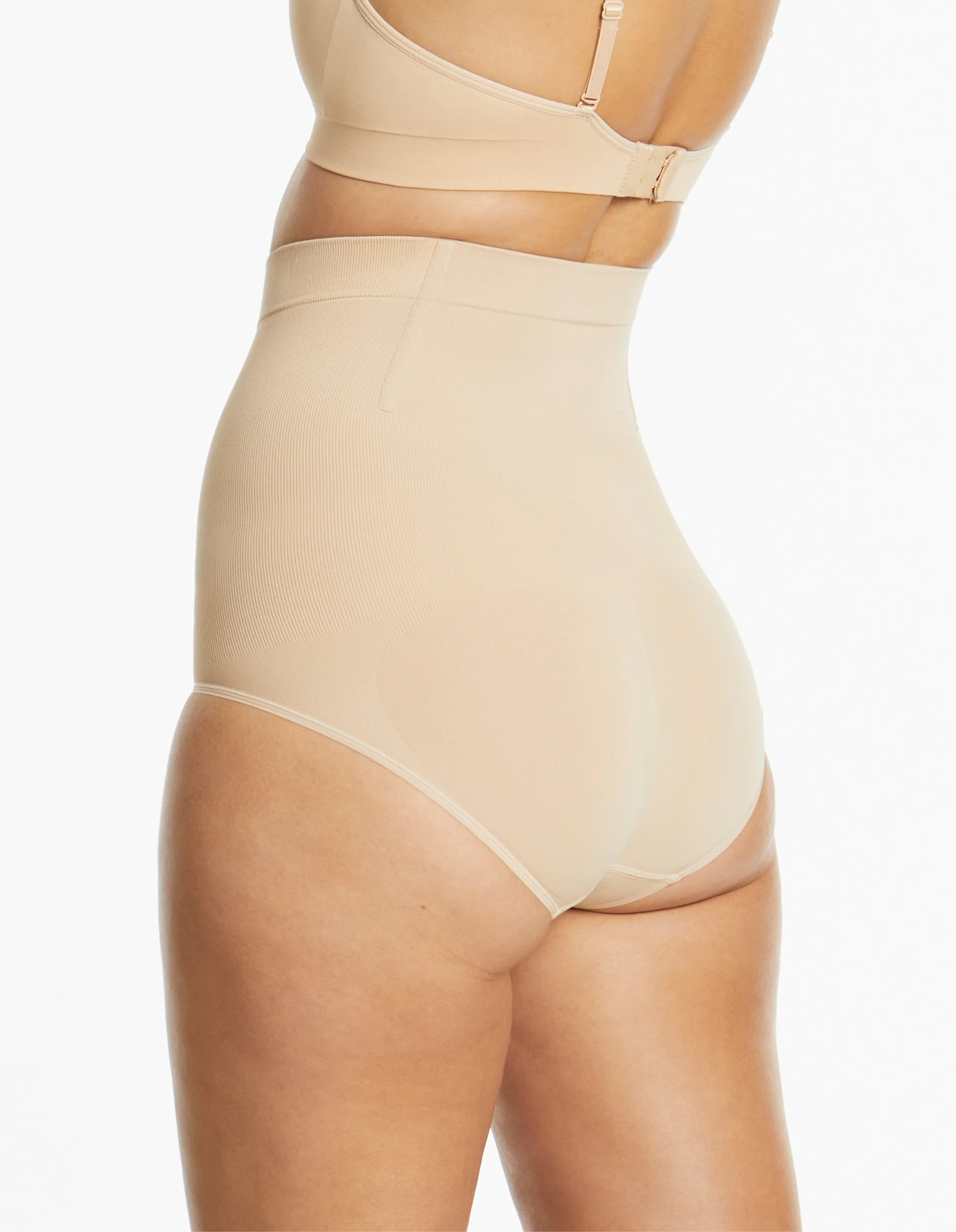 Cinch Hi-Waisted Full Brief - Rose Dust - Image 3