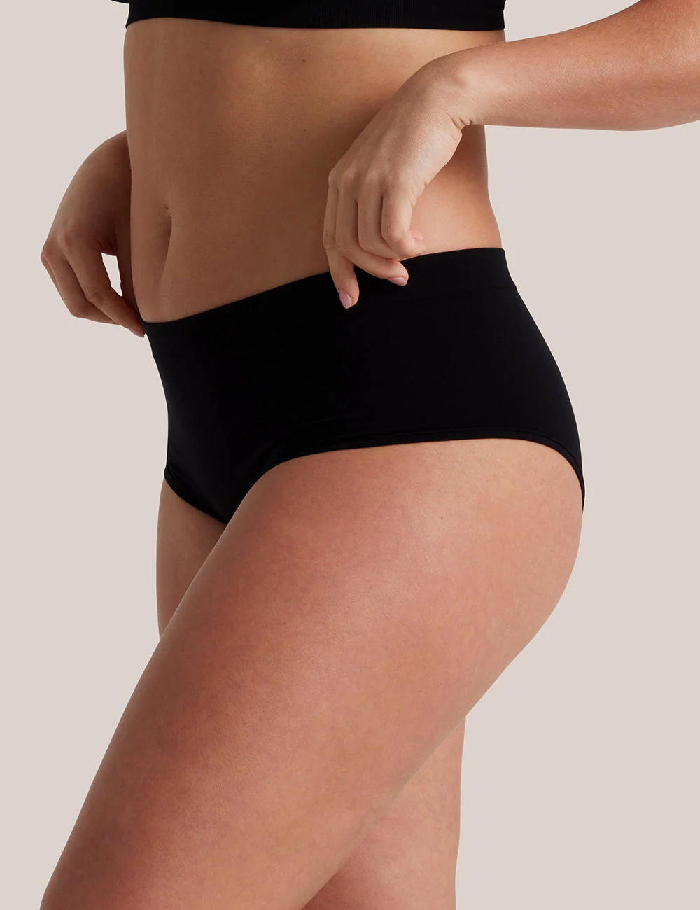 Core Restore Boyleg Brief - Black - Image 3