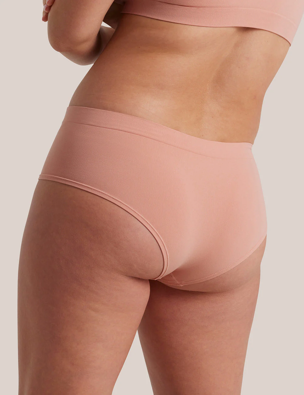 Core Restore Boyleg Brief - Dusty Blush - Image 4
