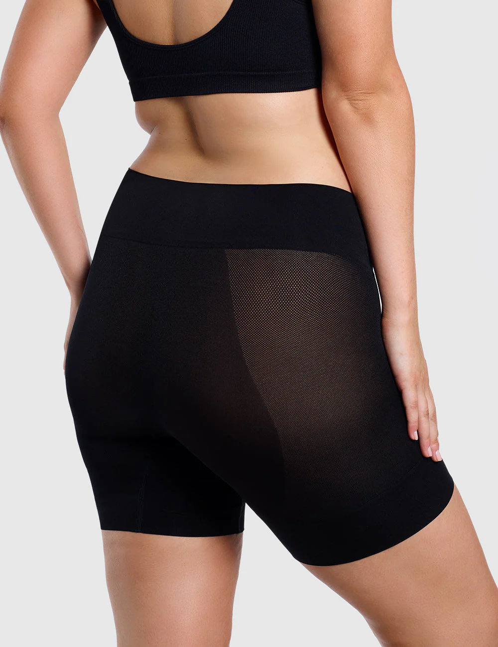 Curvesque Anti Chafing Short - Black - Image 3