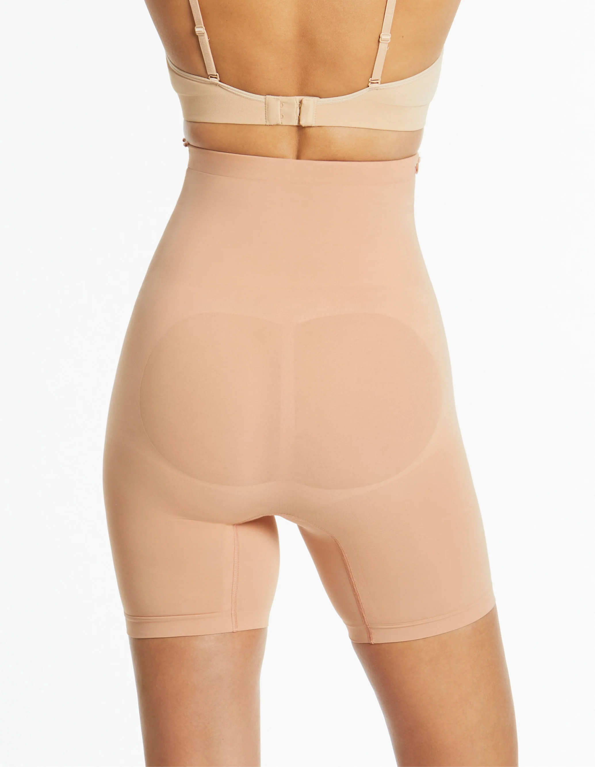 Killer Curves Hi Waisted Shaping Short - Toffee - Image 3