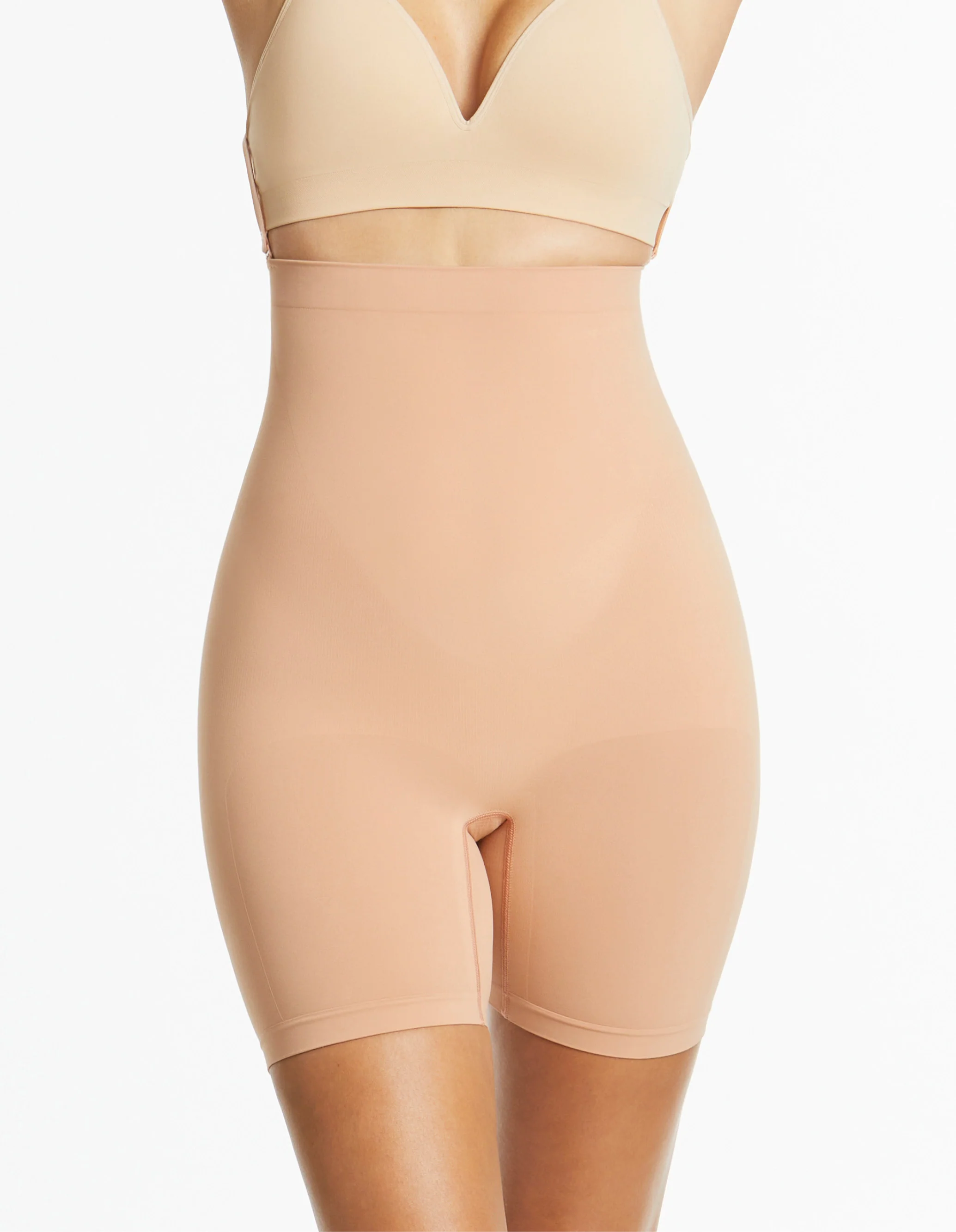 Killer Curves Hi Waisted Shaping Short - Toffee - Image 4