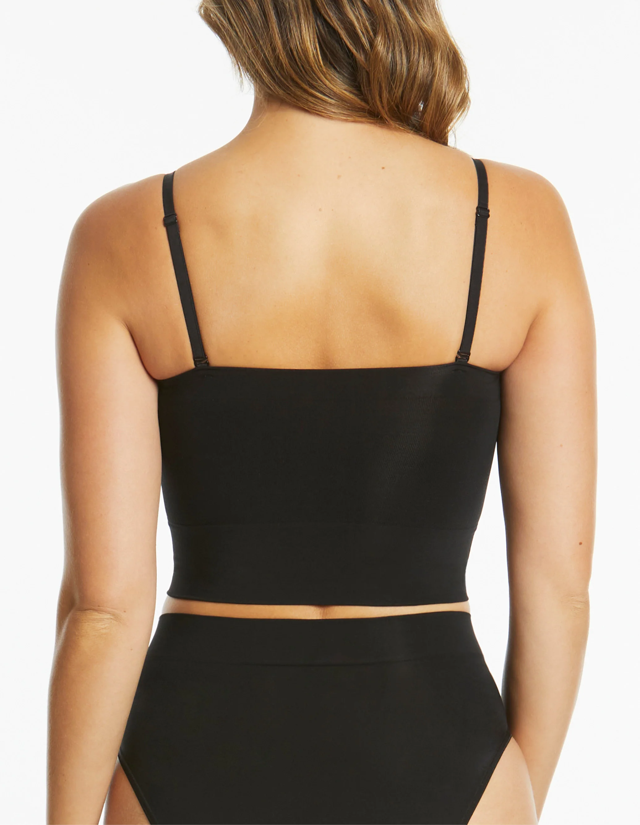 Powerlite Longline Bandeau - Black - Image 3