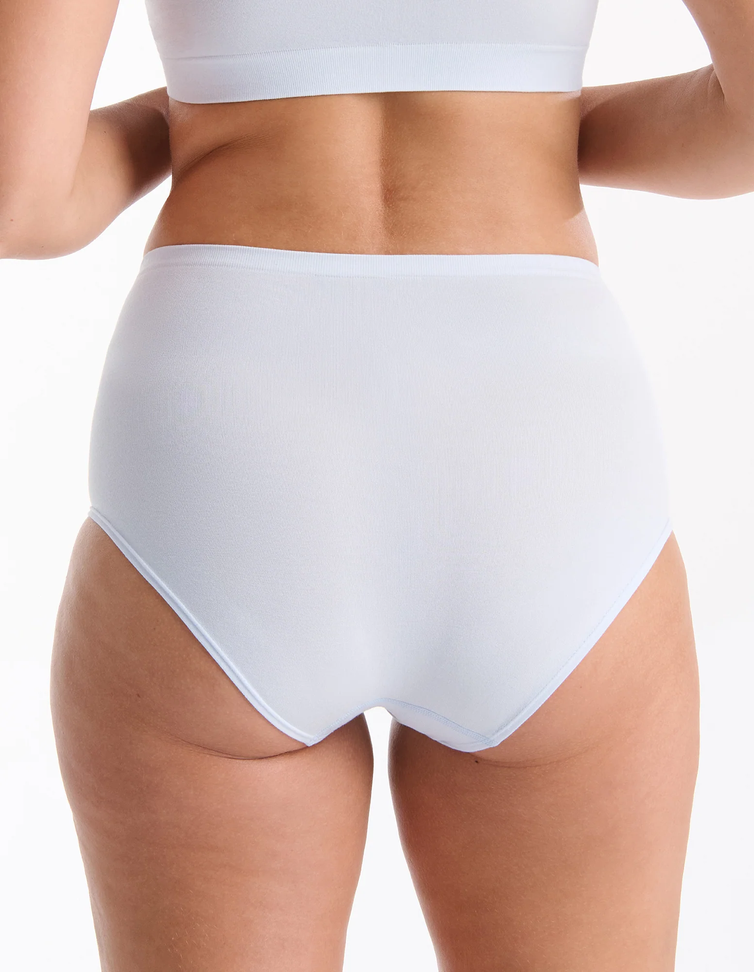 Pure Basics Modal Full Brief 2 Pack - Aura Blue - Image 3