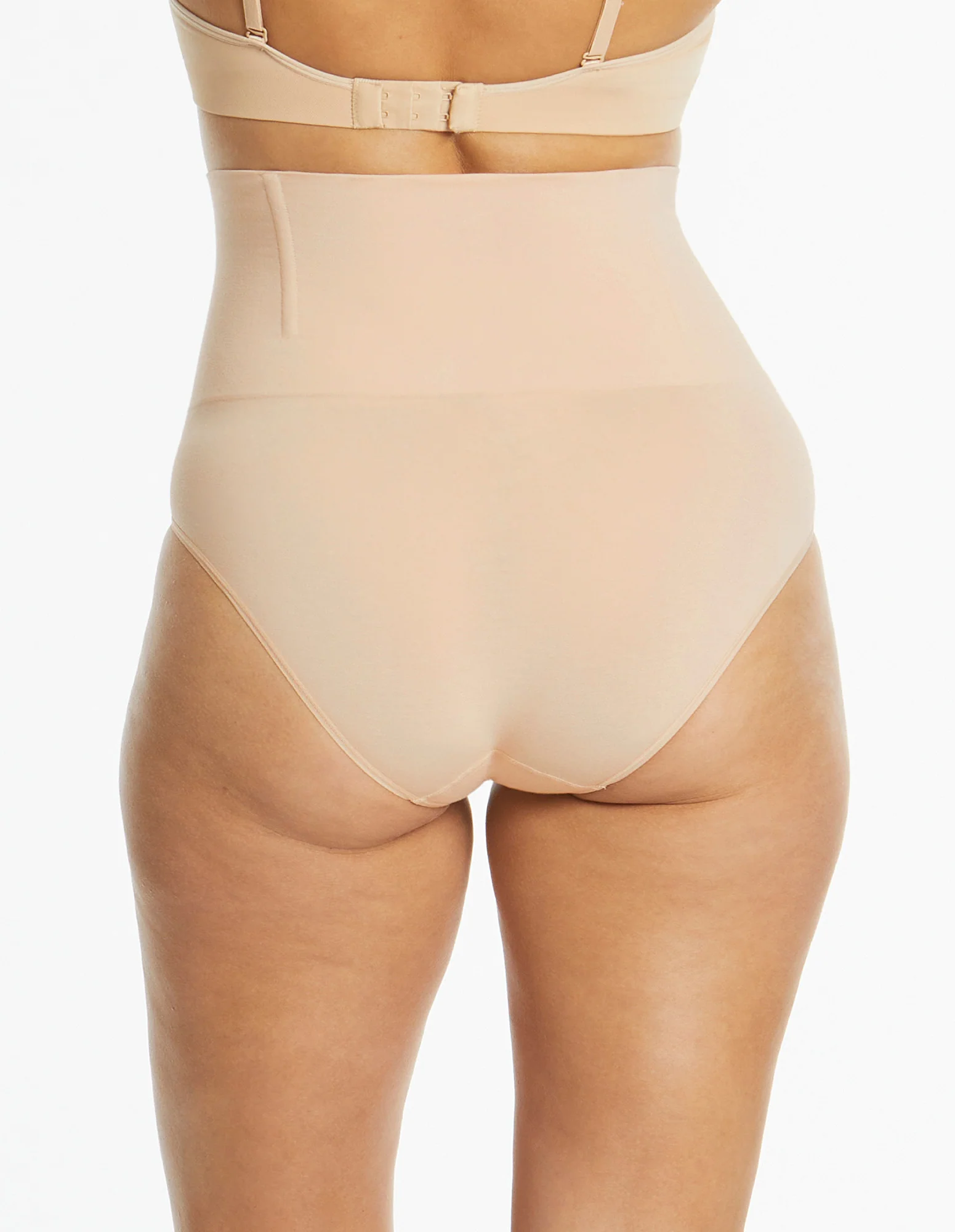 Soft Fusion Hi Waisted Shaping Brief - Nude - Image 3