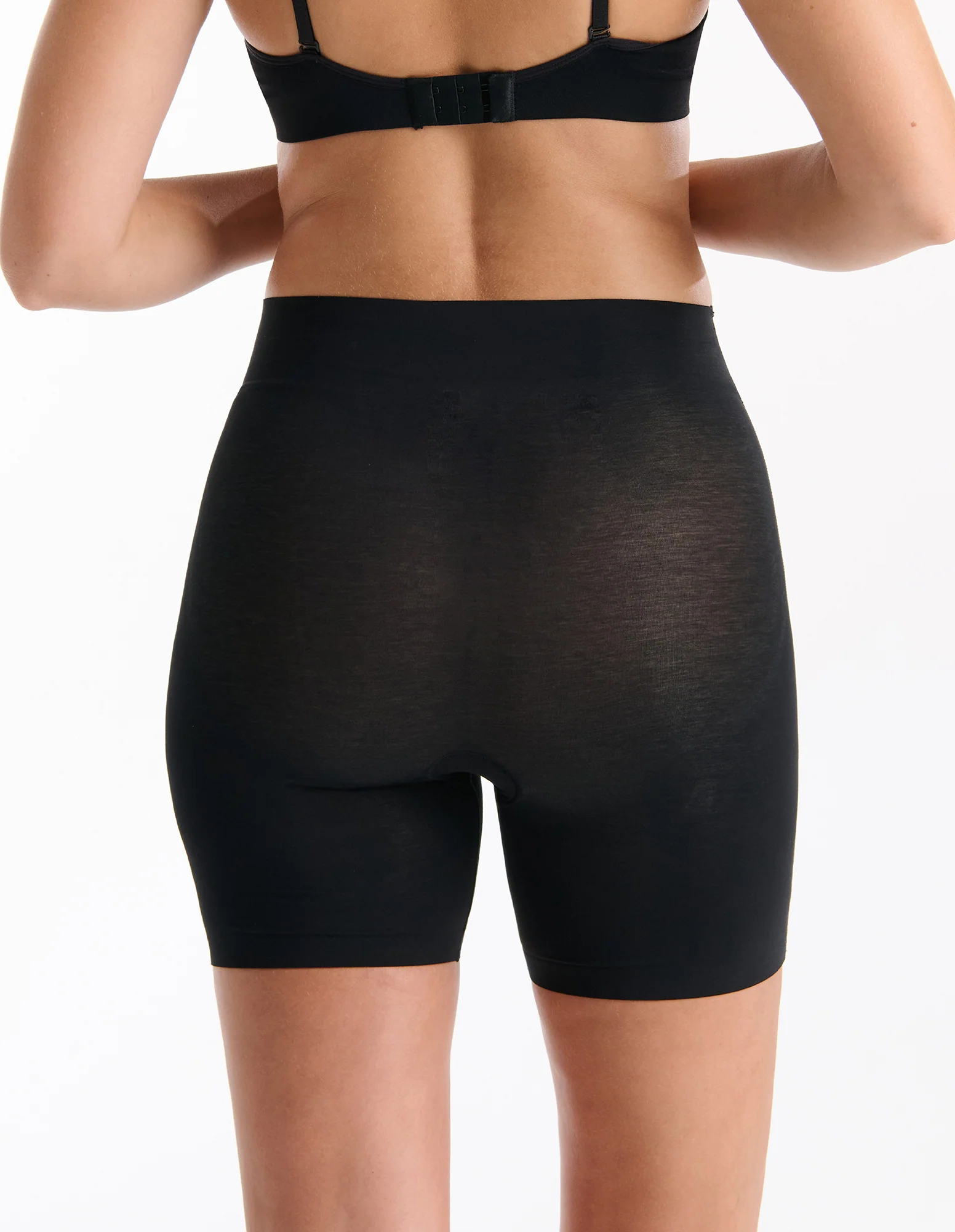 Thinvisible Cotton Waisted Short - Black - Image 3